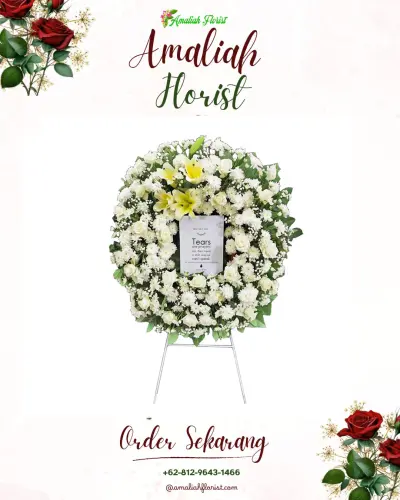 Krans Bunga Duka Cita di Munengwarangan